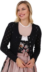 Dames Trachten Vest Florentine Zwart
