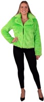 Carnavals Bontjas Neon Groen voor dames