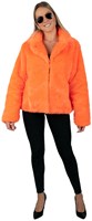 Carnavals Bontjas Neon Oranje voor dames (1)