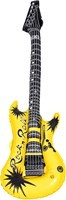 Opblaasbare Gitaar Geel (100cm)