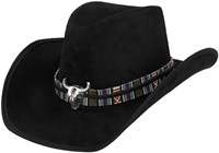 Cowboyhoed Django Zwart