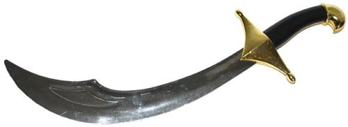 Piraten Kromzwaard (50cm)
