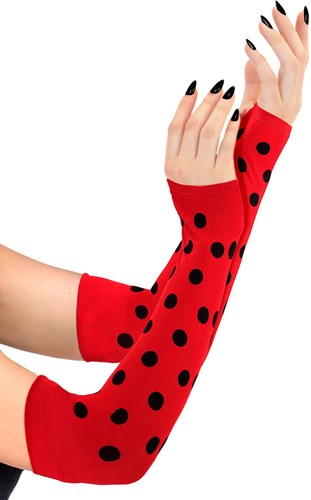 Vingerloze Handschoenen Lieveheersbeestje