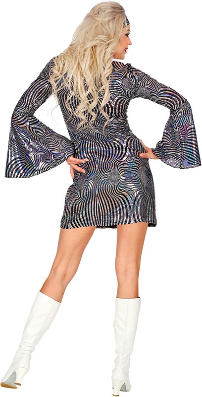 Jurkje Disco Seventies Holografic Swirl (achterkant)