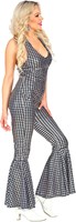 Jumpsuit Disco Seventies Holografic Flash (zijkant)