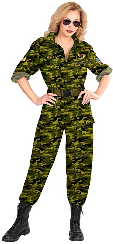 Top Gun Camouflage Outfit Dames (2)
