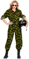 Top Gun Camouflage Outfit Dames
