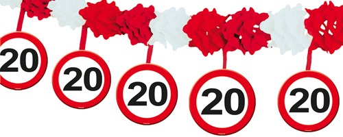 Slinger 20 Jaar Verkeersbord