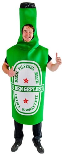 Bierfles Kostuum