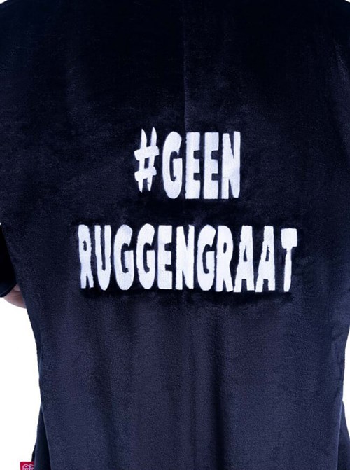 Onesie Skelet  - Geen Ruggengraat (detail)