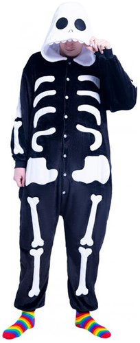 Onesie Skelet  - Geen Ruggengraat