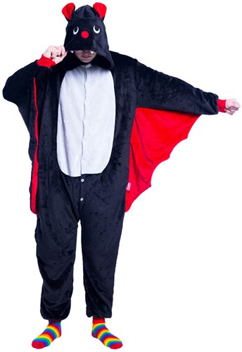Vleermuis Onesie ik ga Badman