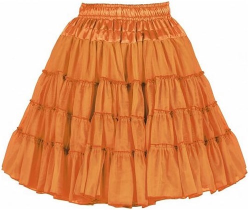 Oranje Petticoat 2 Laags Luxe