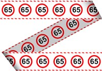 Markeerlint 65 Jaar Verkeersbord