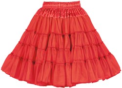 Rode Petticoat 3 Laags Luxe