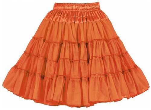 Oranje Petticoat 3 Laags Luxe