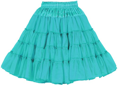 Turquoise Petticoat 3 Laags Luxe