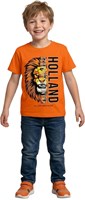 Oranje Shirt Holland Lion Warrior Kind