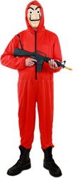 Kostuum La Casa de Papel Luxe (Rode Overall)