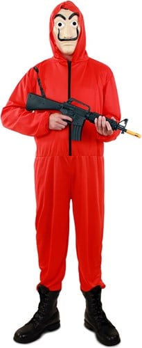 Kostuum La Casa de Papel Luxe (Rode Overall)