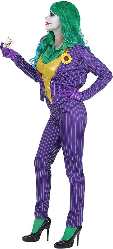 Dameskostuum The Joker (zijkant)