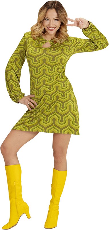 Jurkje Disco Seventies Retro Groen (2)