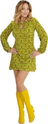 Jurkje Disco Seventies Retro Groen