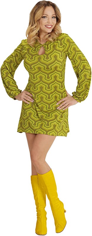 Jurkje Disco Seventies Retro Groen