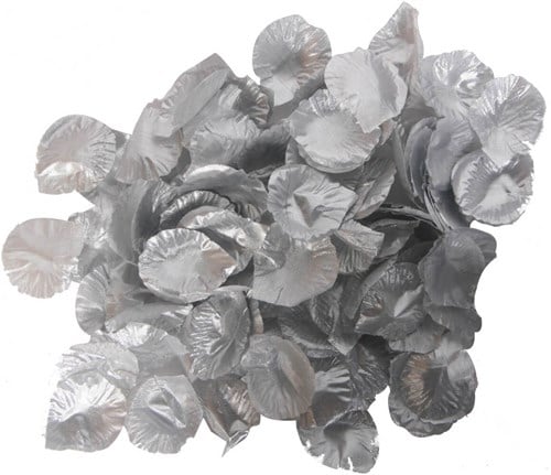 Rozenblaadjes de Luxe Zilver