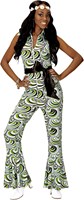 Jumpsuit Disco Seventies Groovy Waves (2)