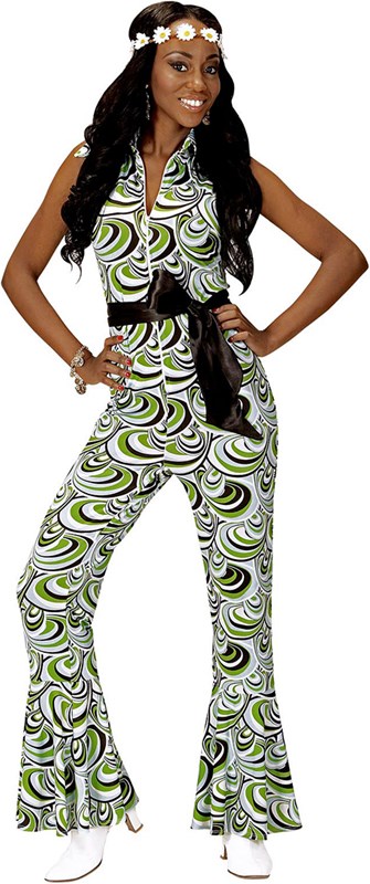 Jumpsuit Disco Seventies Groovy Waves (2)