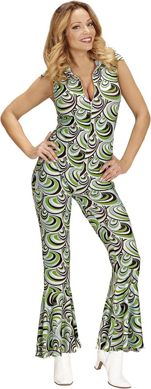 Jumpsuit Disco Seventies Groovy Waves (3)