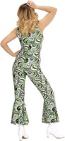 Jumpsuit Disco Seventies Groovy Waves (achterkant)