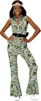 Jumpsuit Disco Seventies Groovy Waves