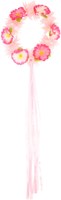 Hawaii Bloemen Haarband Roze Luxe