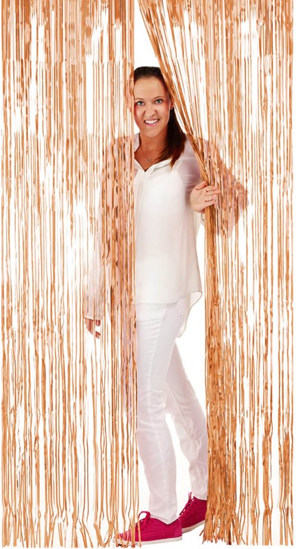 Deurgordijn Folie 2x1mtr Rosé Goud 