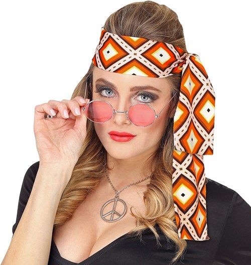 Hoofdband Groovy Ruit
