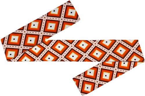Hoofdband Groovy Ruit (detail)