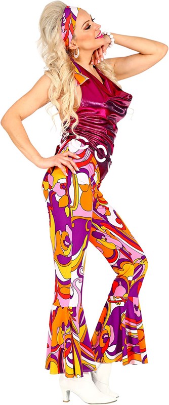 Jumpsuit Disco Seventies Queen (zijkant)