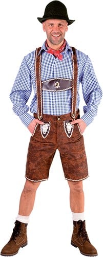 Tirolerbroek / Lederhose Bruin