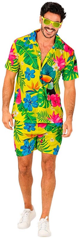 Summer Kostuum Geel met Toekan (1)