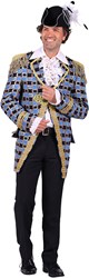 Carnavalsjas Soleil Turquoise voor heren