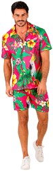Summer Kostuum Pink met Kaketoe