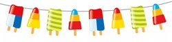 Hawaii Slinger met IJsjes 10mtr. 