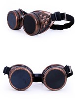 Bril Steampunk Koper 