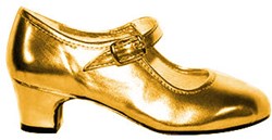 Kinderschoen Pump Goud 