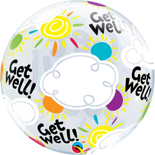 Bubble Ballon Get Well Soon-2