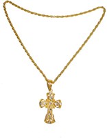 Collier Kruis met Stenen