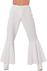 Hippiebroek Heren Wit 