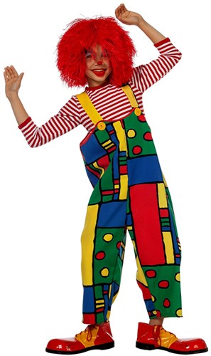 Clownsbroek Mondriaan voor kinderen